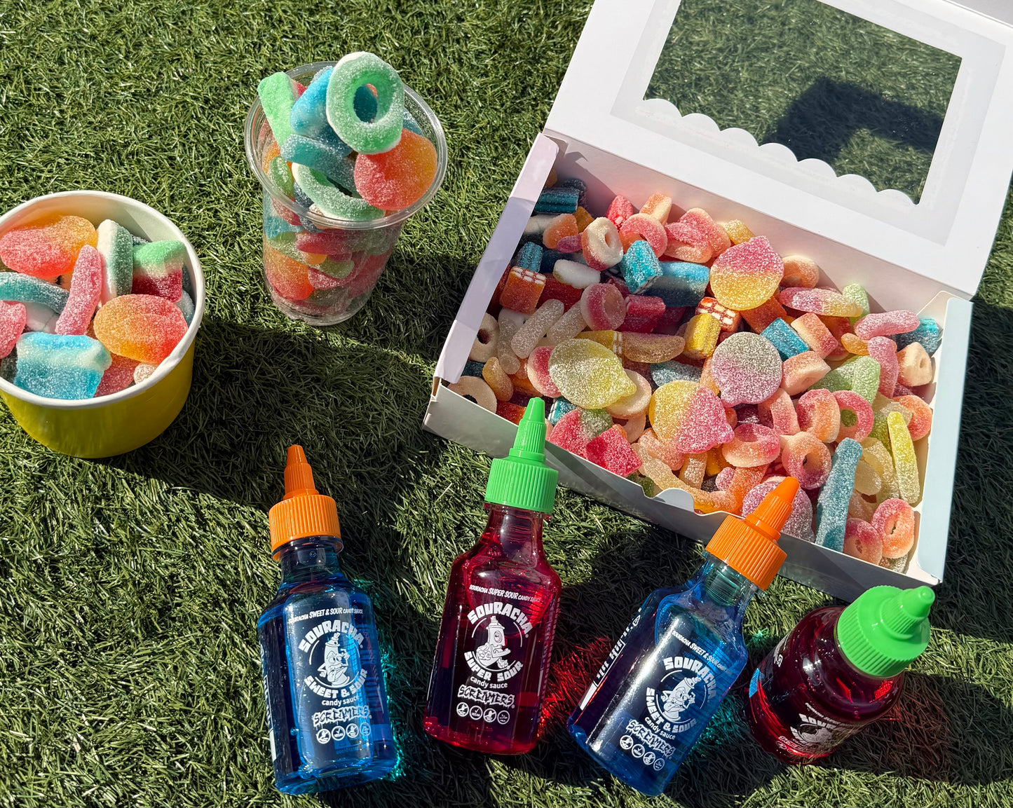 Large Candy Salad Box