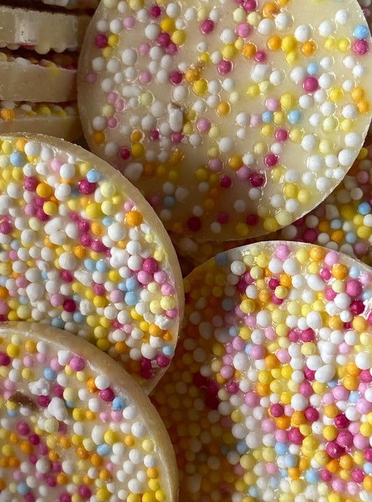 Mega White Choc Snowies 150G
